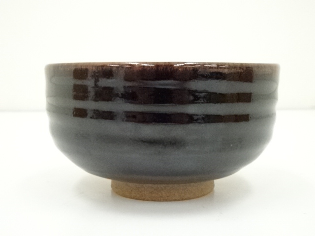 道具 ] - 道具 森忠作造 黒釉法味茶碗（共箱） | ネットショップ圭